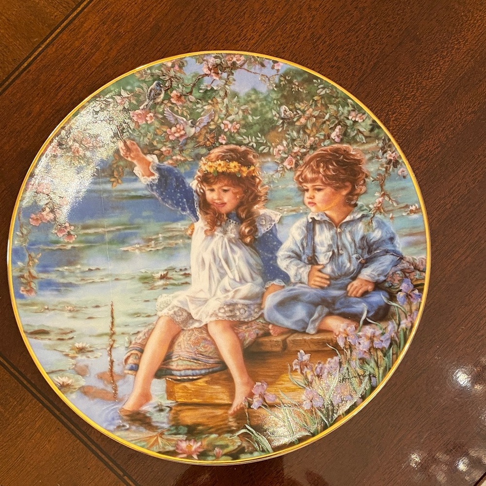 Charming Children Decorative Plate
